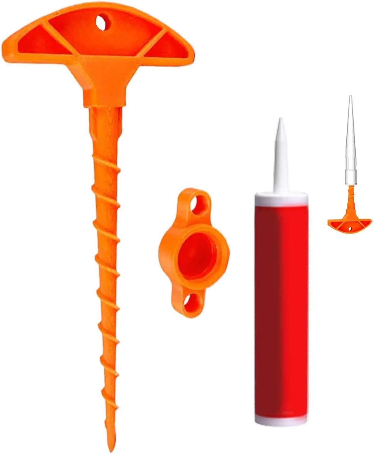 5/10/20pcs Sealant Nozzle Cleaner Lid Caulk Plug Tip Applicator Unclogger Prevents Drying For Glass Tubes(10pcs)