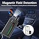 FOWARD GAUSS Professioneller Verborgene Kamera Detektor Anti-Spionage-Bug-Detektor RF-Signal-Scanner Detektor für GPS-Tracker/Abhören/Magnetische Drahtlose Geräte Tragbarer Spionage-Kameradetektor