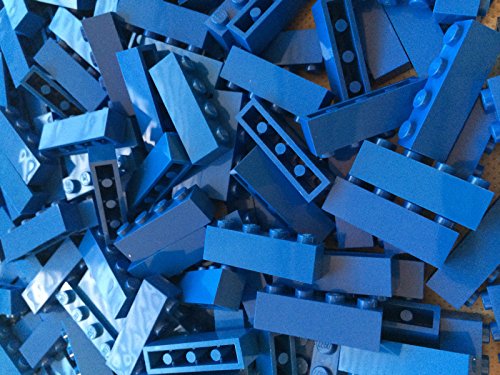 50x 3010 Mattoncino 1x4 | Blu - Lego - Immagine 1