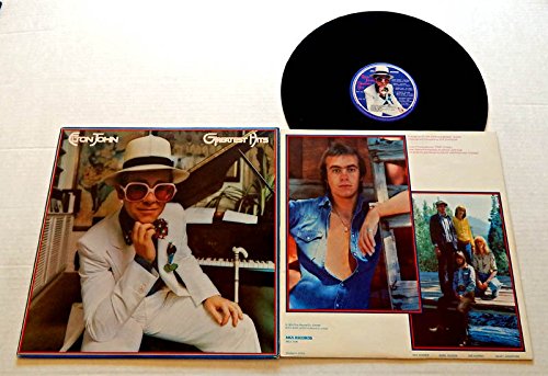 Elton John Greatest Hits Vinyl LP Record