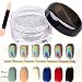 Produktbild shyyymaoyi Glitzerpuder für Frauen mit glänzenden Pigmenten, Glitzerpuder, DIY Nagelkunst, Dekoration, Zubehör