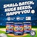 Chinook Seedery Roasted Sunflower Seeds - Jumbo Seeds Keto Snacks - Best For Snack Packs - Gluten Free, Non GMO Snack Food Gifts - 4 Ounce (Pack of 3) - Original Flavor Pack