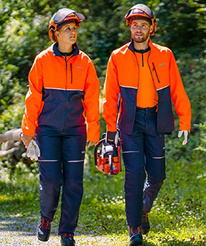 STIHL Latzhose, FUNCTION Ergo Gr. M grün – Schnittschutz