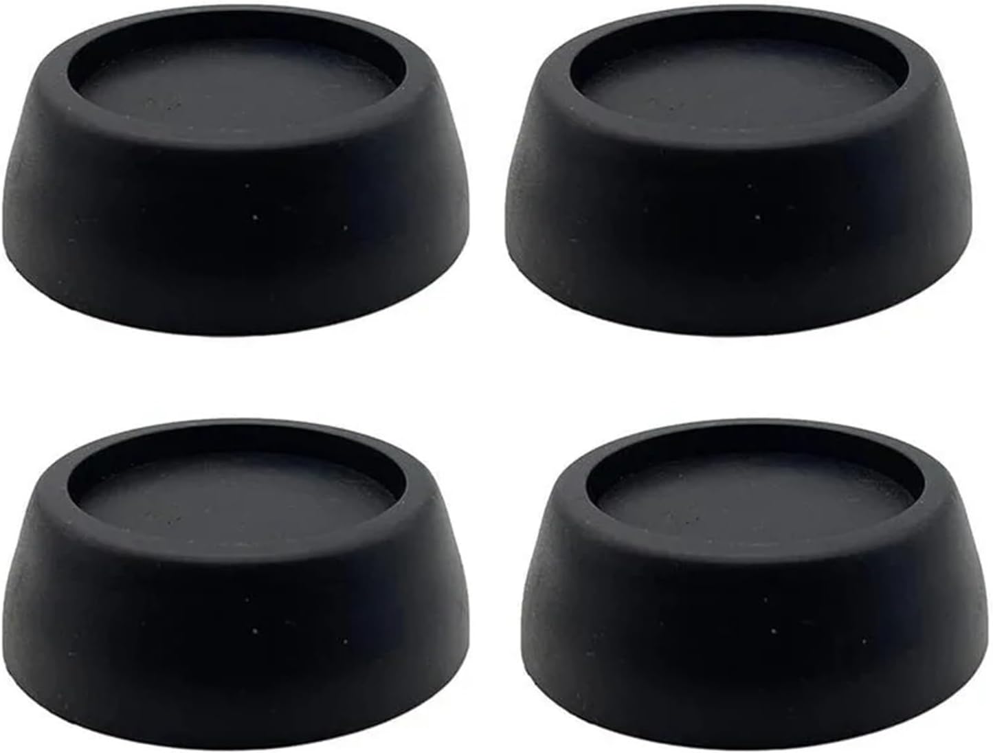 4-Pack TPR Anti-Slip Anti-Vibration Height-Adjustable Feet Pads for Washing Machines Tables and Chairs