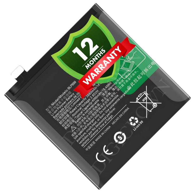 Image of Original BLP699 Battery Compatible for OnePlus 7 Pro (GM1910, GM1911, GM1913, GM1915, GM1917) - (4000mAh) - 1 Year Warranty