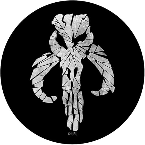 Miniatura 3 de PopSockets PopSockets PopSockets de Símbolo Mandaloriano de Star Wars agarre intercambiable para teléfonos y tabletas