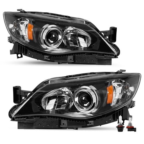 SOCKIR Headlight for 2008 2009 2010 2011 Subaru Impreza WRX