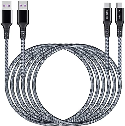 C Charger Cable Fast Charging Long USB C Cord Type C Chargers 10FT 2Pack USB-C for Samsung Galaxy S10/S9/S8/s7/ Note/9/8/Kindle Fire Phone USB A to USBC