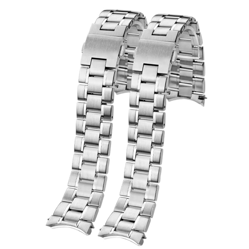 Bracciale Sportivo in Acciaio Inossidabile da 22 mm per Bracciale Tag HEUER Carrera Calibre CV2A84 CV2A10 Curvo