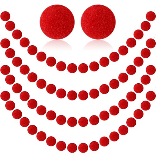 MARFOREVER 4 Pack 26.3 Ft Red Valentine's Day...