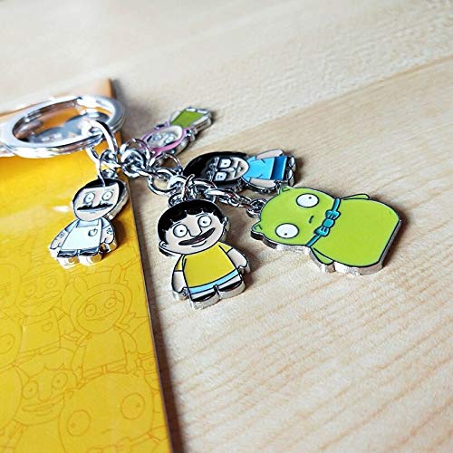 WinVI Bobs burgers Metal Charm Keychain Keyring…