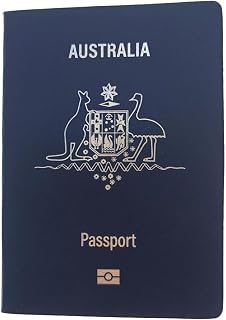 MIAO WU Novelty Props Passport Notepads Creative Imitation Travelling Diary Journal Notebook Cosplay Gift (Australia)