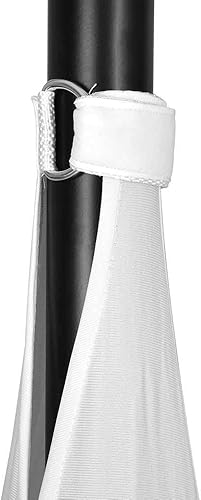 Vista 8 de PRORECK Cubierta de soporte para altavoz, soporte para trípode, falda Skrim de 360 grados, color negro x 2 PAQUETE DE DOS