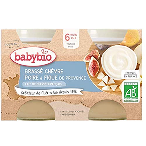 Elaborada con leche de cabra francesa, pera e higo de Provenza 2 unidades de 130g