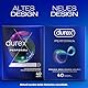 Durex Performa Kondome – Angenehmen Geruch, komfortablen Sitz und leichtes Abrollen – Mit 5% benzocainhaltigem Gel in der Kondomspitze – Befeuchtet & transparent – 40er Pack (1 x 40 Stück)