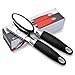 Can Opener,Manual Stainless Steel Can Opener With Sharp Cutting Wheel, Oversized Turning Knob and Non-Slip Handle