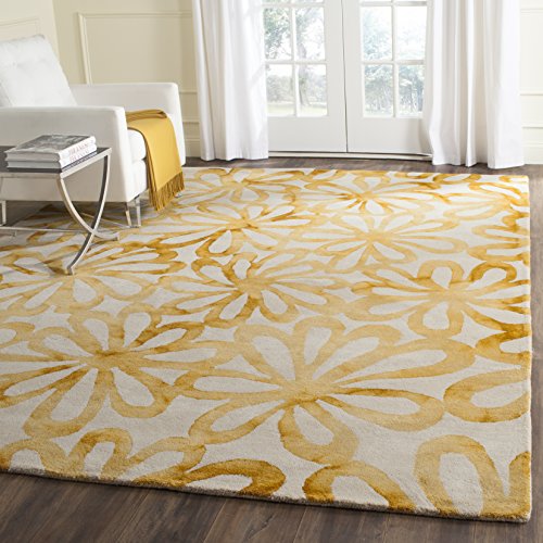 Tapete Beige y Dorado 8x10 ft Safavieh Dip Dye miniatura 1