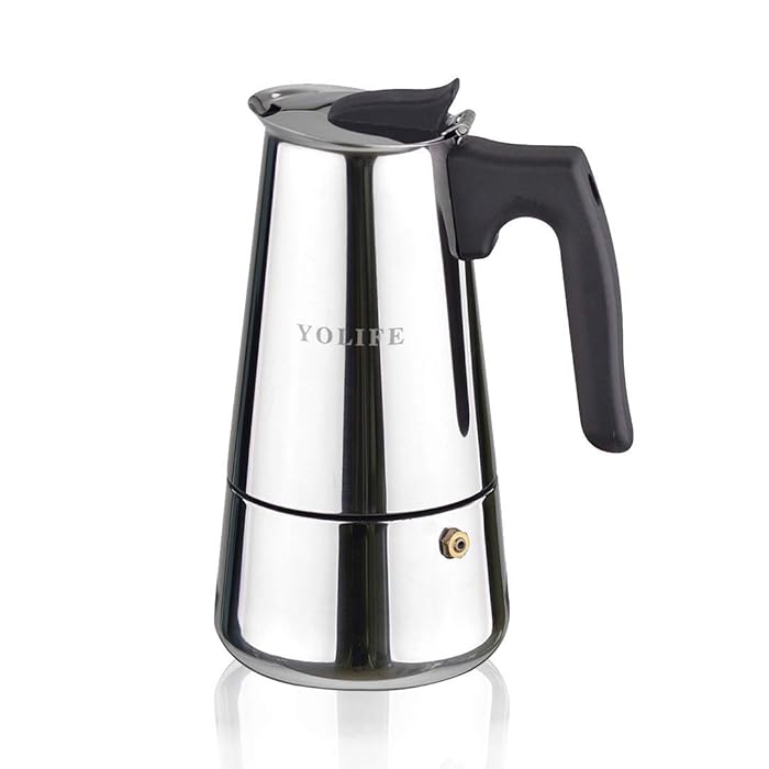 Buy YOLIFE Mini Stovetop Espresso Maker, Induction Small Moka Pot for