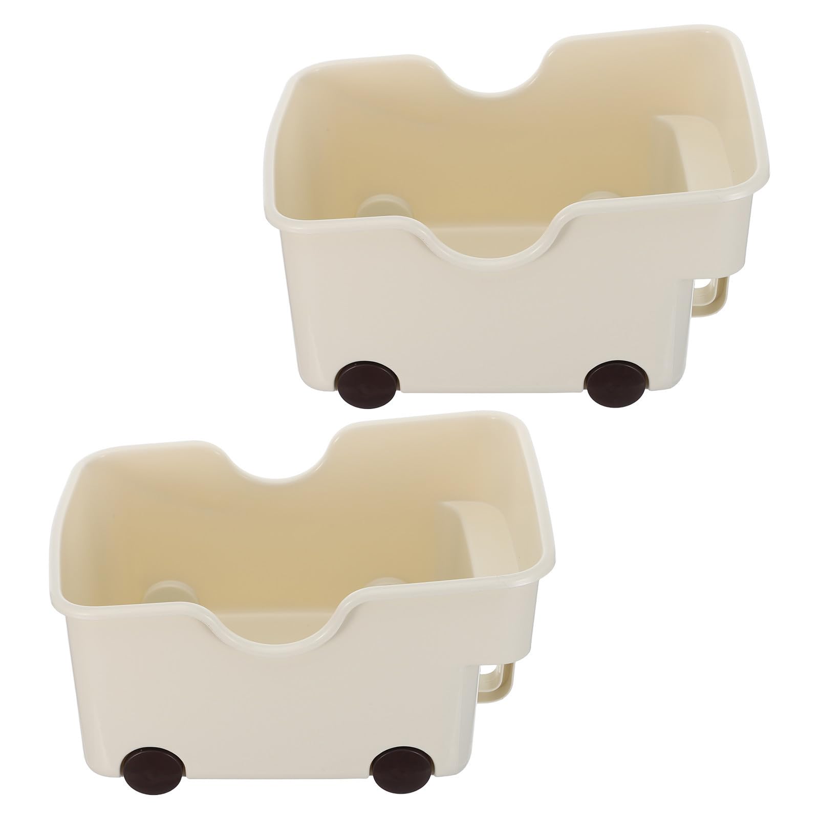 Boîte de rangement pour réfrigérateur et buanderie avec poignée