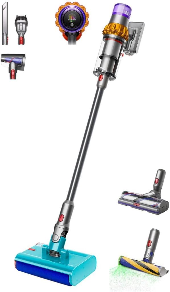 Dyson V15S Detect Submarine Islak Kuru Şarjlı Dikey Süpürge