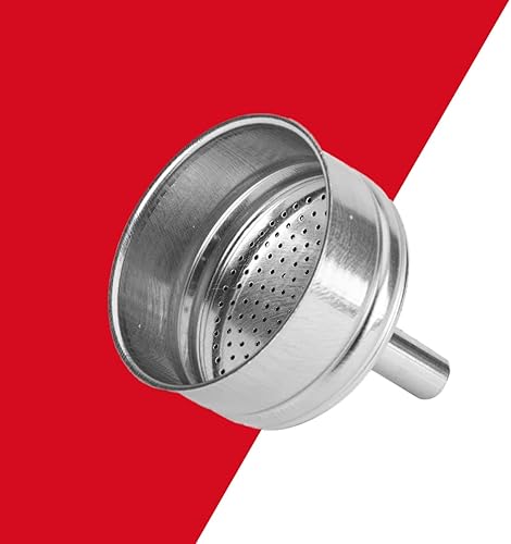 Miniatura 2 de Bialetti Piezas de repuesto, incluye 1 embudo, compatible con Moka Barley Express Bialetti 2 tazas