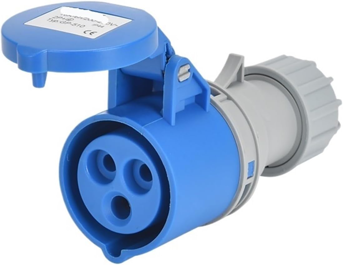 Appliance reverse waterproof industrial aviation and socket connector male and female docking 3 core 4 holes 5 core 16/32(5P16A IP44 concealed plug GP 815)