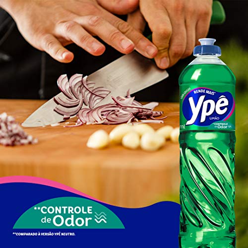 Lava Louças Ypê Limão 500Ml, Ypê, Verde