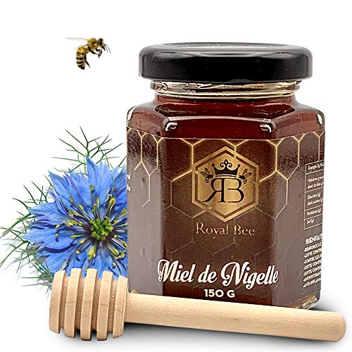  Miel de nigelle d' Egypte 150 G + 1 cuillère e...