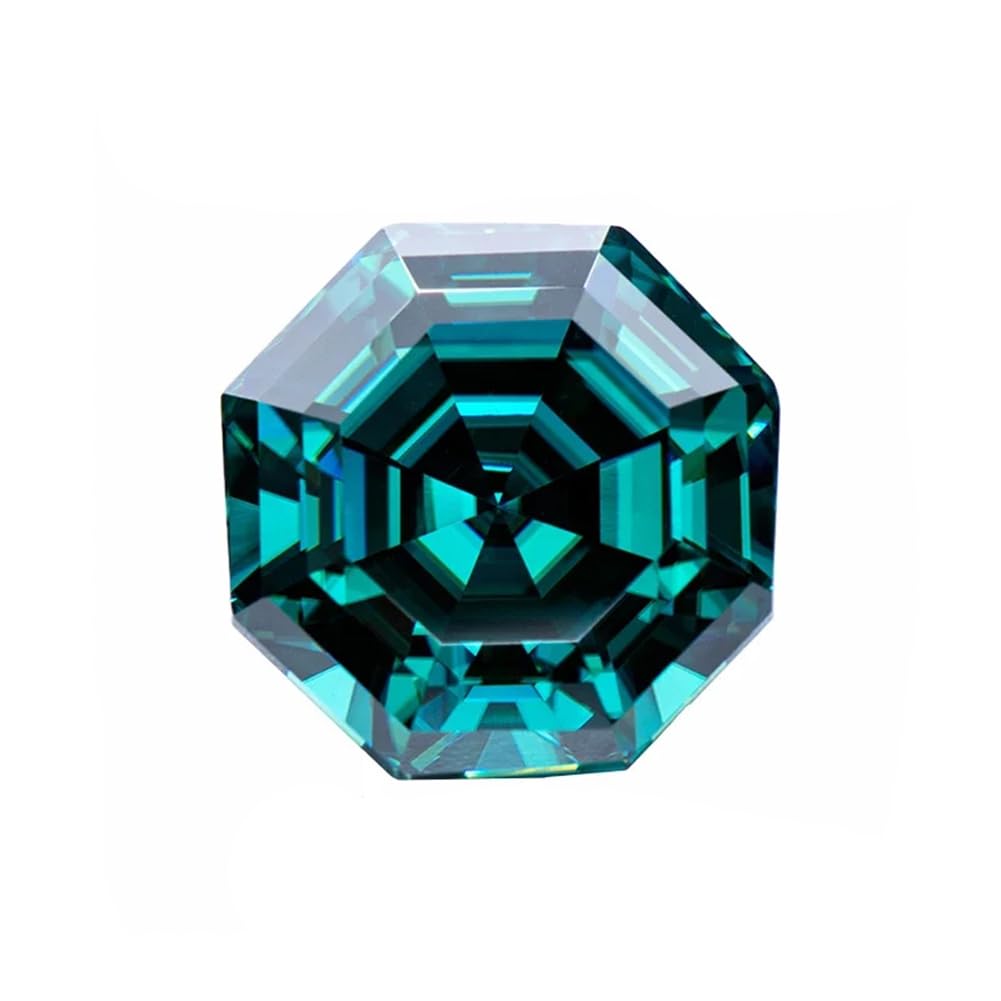 Moissanite octogonale 3.0ct pierre libre VVS1 de 8.5mm pour fabriquer un bijou