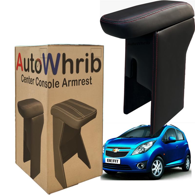 Image of Car Arm Rest For Beat Armrest with Storage Box & Soft Cushion Pad, Luxury Arm Rest, Black Colour