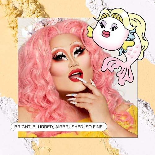 Kimchi Chic KimChiChic Beauty Almost Catfished Micro Pressed Powder - Brightening Under Eye Setting Powder, Reduces Dark Circles, No Flashback, Banana