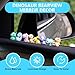 Rislobx Dinosaur Car Dashboard Decorations, 8PCS Cute Dinosaur Rearview Mirror Decor, Fun Car Interior Ornament Accessories