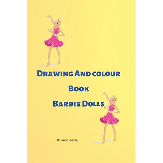 Barbie Dolls Drawing and Colour Book