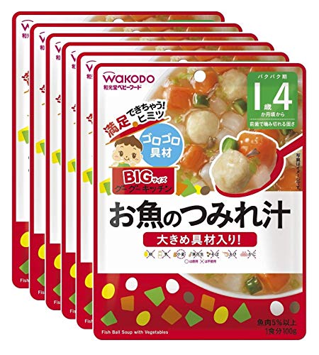 BIGサイズのグーグーキッチン お魚のつみれ汁×6袋