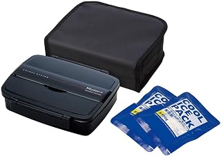 スケーター 弁当箱 男性用 870ml 保冷バック・保冷剤付き モダンプラス