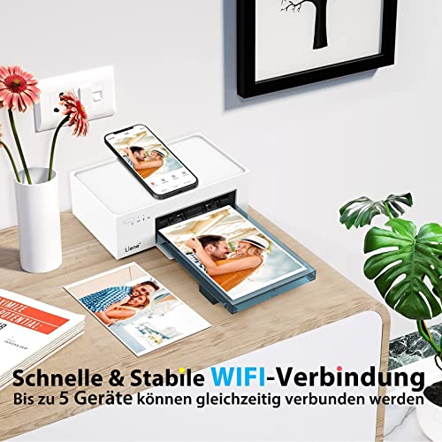 Mobiler Liene Fotodrucker für Smartphone und Tablets