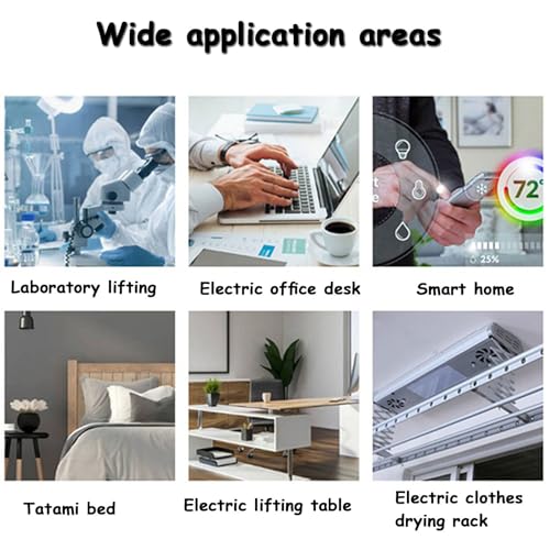 Table de lifting des ciseaux électriques pliante en fer avec télécommande sans fil - 6