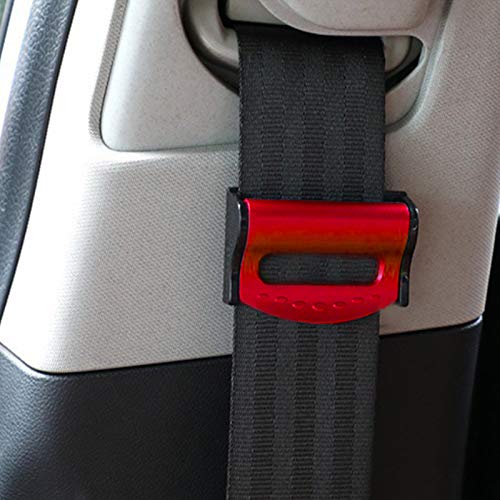 HIIXHC Seat Belt Extender, Buckles Extender Safety Certified Universal Extension Socket Connector Metal Tongue 2PCS Seat Belt Extender and 2PCS Safety Belt Buckle