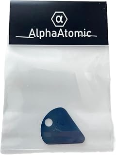 The Titan: Titanium Guitar Pick Set, Titanium Plectrum Set, Metal Guitar Pick, Metal Plectrums (Titan: Storm)