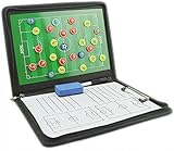 Pizarra Táctica Tablero táctico de fútbol, ​​Tablero táctico, Tablero de entrenador, Tablero magnético de fútbol, ​​Bolsa plegable con cremallera Tablero magnético de fútbol Tablero-33*24*3.5CM