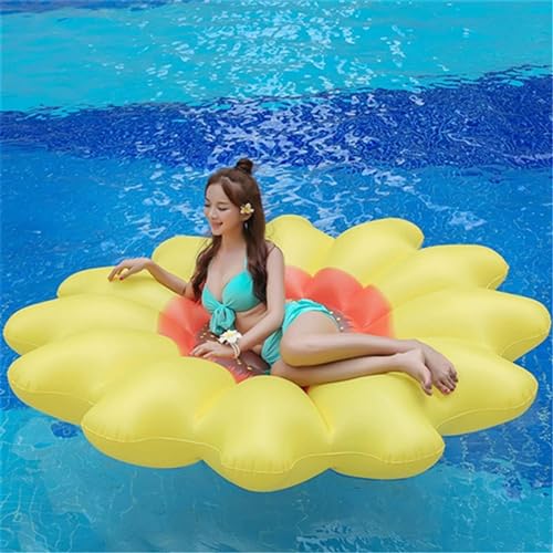 Radeau nage tournesol attrayant de 180 cm comme décoration flottante - 5