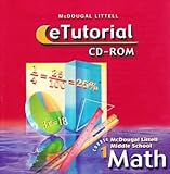 Math Course 1, Grade 6 Etutorial: Mcdougal Littell Middle School Math