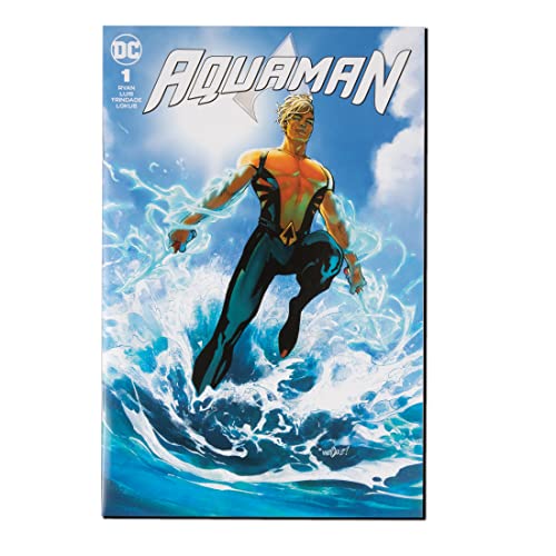 McFarlane Toys DC Direct Page Punchers Aqualad 7in Action Figure with Aquaman Comic by McFarlane Toys - Used condition - Image 4