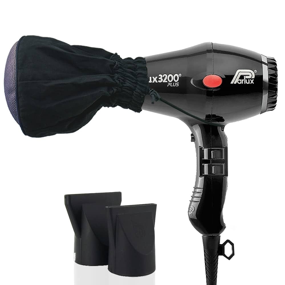 Amazon.com : Parlux 3200 Plus Black Hair Dryer + M Hair
