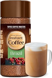 Brazil Speciality Instant Coffee| As Seen On Shark Tank | 100 gm | 100% Arabica | Ready in Seconds | Makes 50 Cups