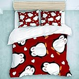 Größe & Packungsmenge: jede Packung wird geliefert mit: 1 x Bettbezug 150 x 220 cm und 2 x Kissenbezüge 75 x 50 cm. Ohne Bettdecke. Große Geschenkidee für Männer, Frauen, Mütter, Väter