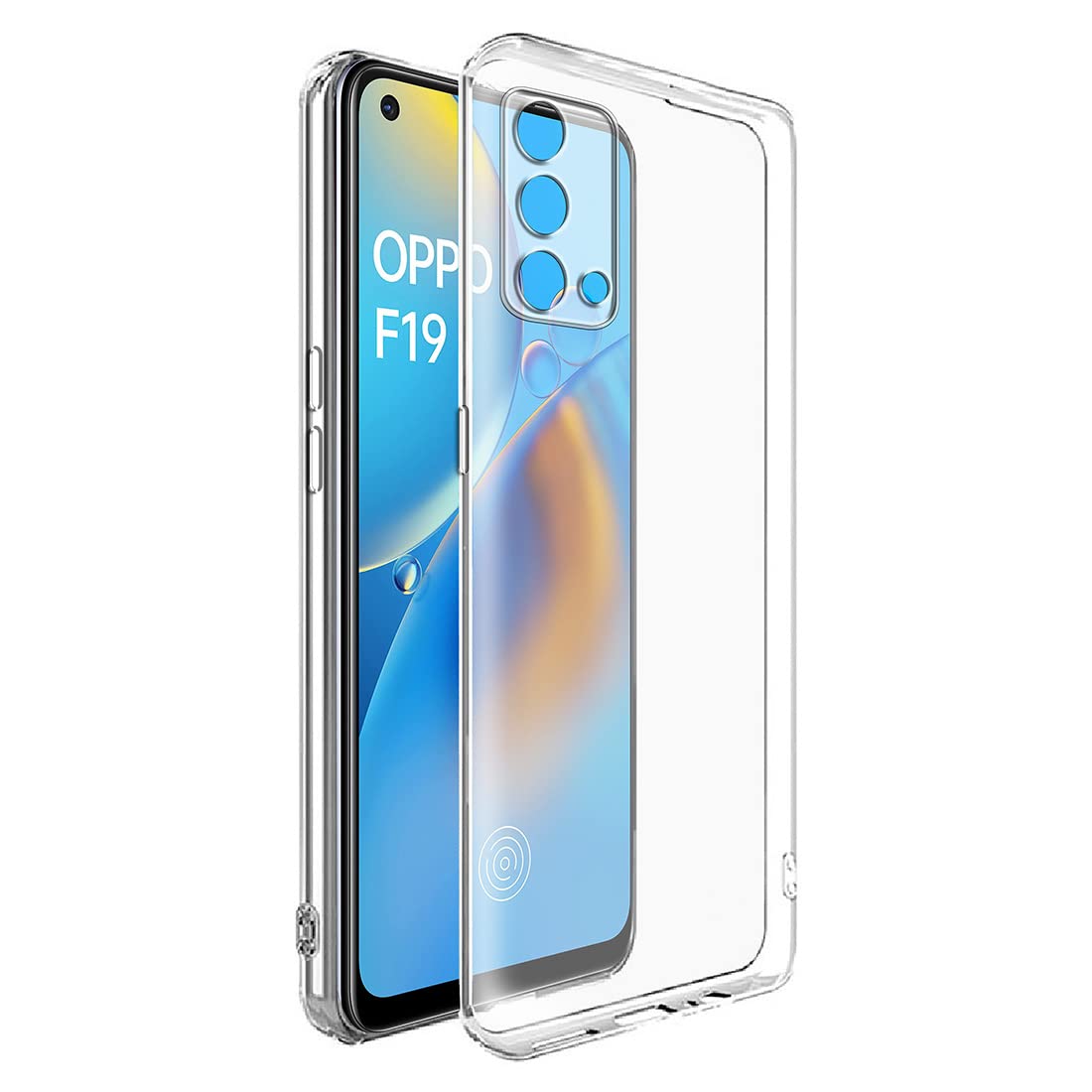 Amazon Brand- Solimo Basic Case for Oppo F19 (Silicone_Transparent) (B0BRJRYWXV) Amazon Price History, Amazon Price Tracker