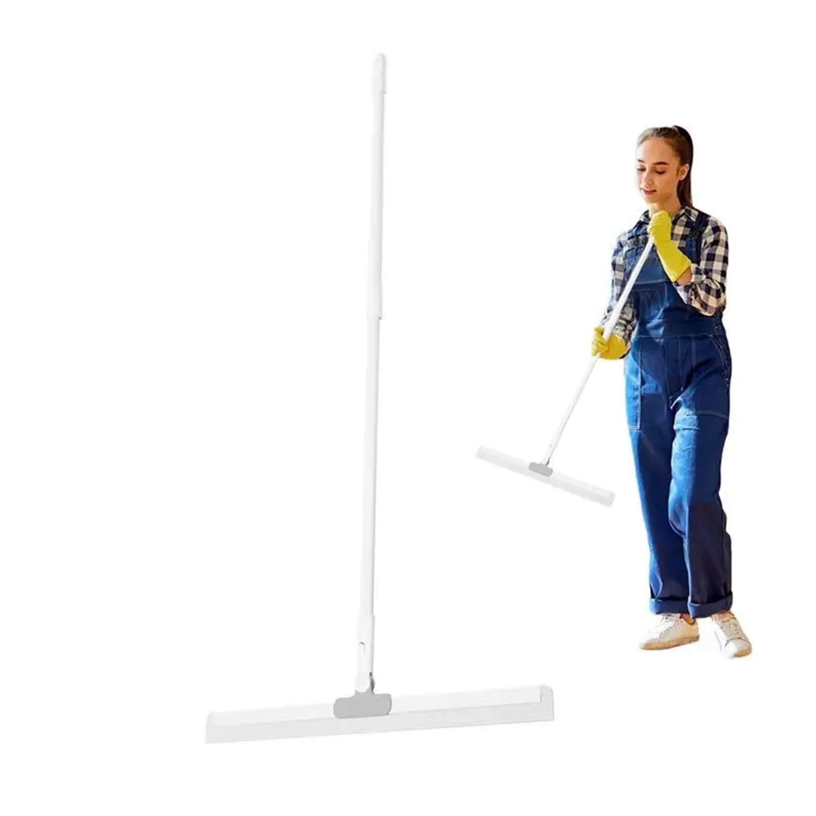 Escoba Mágica for Limpieza De Suelos De Silicona, Tira Escobilla De Goma, Vidrio for Ventana