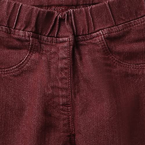 Image of Blink Street Girl's Skinny Fit Jeggings (BS-1505-90 Wine 3 /4YR)