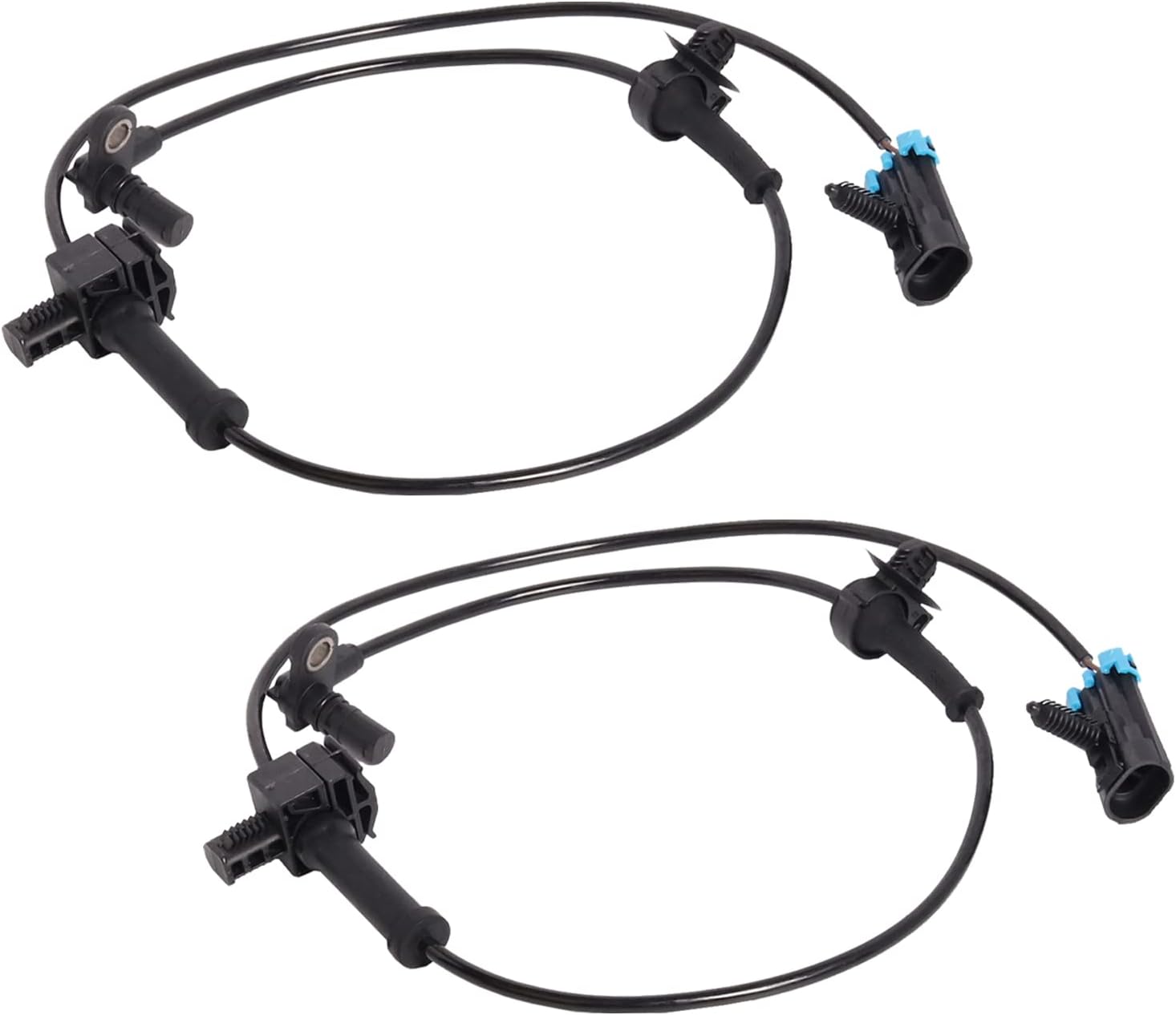ENA Set of 2 Rear Left Right ABS Wheel Speed Sensor Compatible with Cadillac Chevrolet GMC Escalade EXT ESV Avalanche Suburban 1500 Tahoe Yukon Yukon XL 1500 Replacement for ALS1464 AB1985